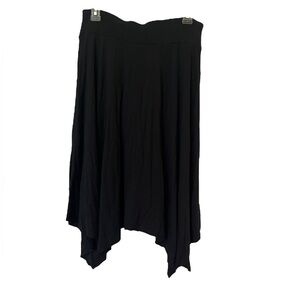Kika Paprika Vintage Y2K Fairycore Asymmetrical Layered Black Skirt PP